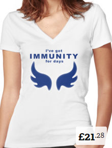 Immunity Women's Fitted V-Neck T-shirt Summoners War [220x290]