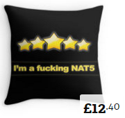 Nat 5 stars Throw Pillows Summoners War [180x170]