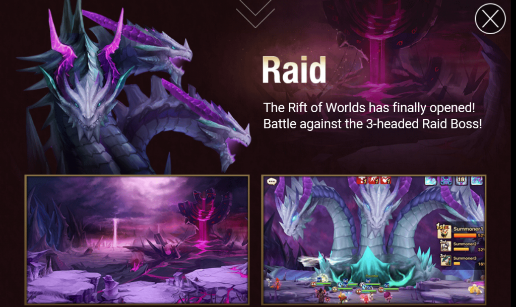 summoners war raids